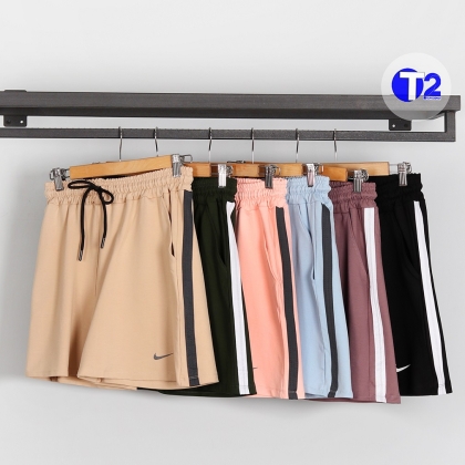 شلوارک گلکسی رنگی بغل نواری (3420)