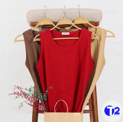 تاپ یقه گرد کرکره سایزیک(3569)