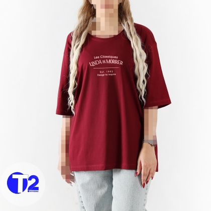تیشرت لانگ فول سایز لیندا (3502)