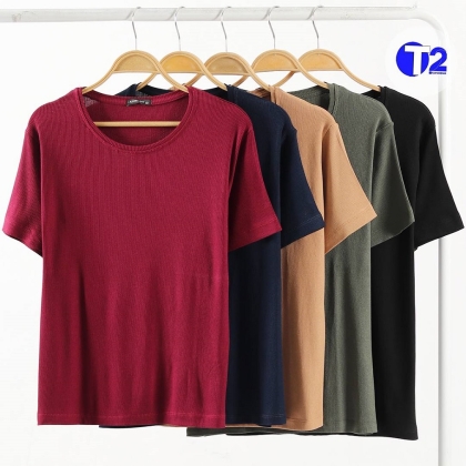 تیشرت بیگ سایزبرشکا پنج رنگ اصلی (3568)