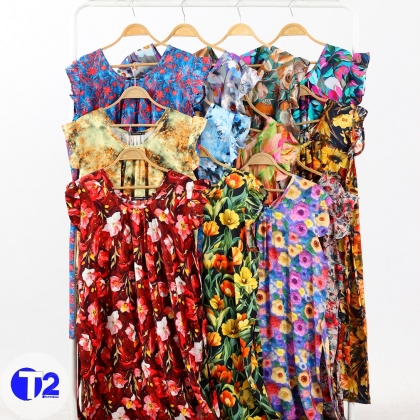 ساحلی حلقه چین دار نخی تایلندی سه بعدی (3295)