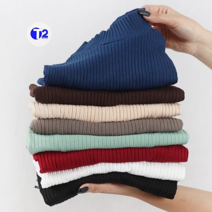 بلوز یقه ایستاده کرکره (3224)