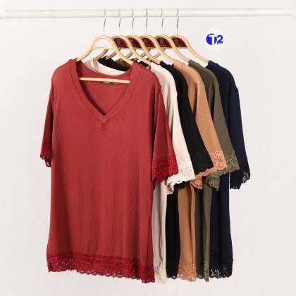 تیشرت تمام گیپوربرشکا (3036)