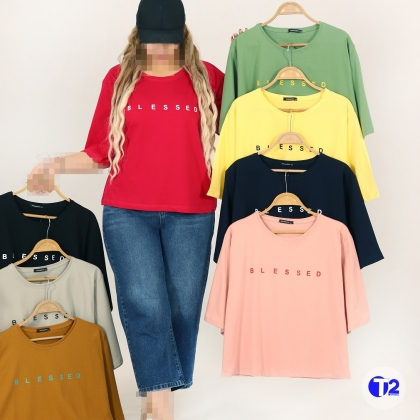 تیشرت باکسی BLESSED(3008)
