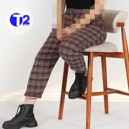 شلوار پشمی چهارخونه (3239)