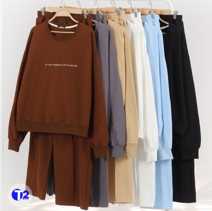 ست بلوز شلوار دورس دونخ پنبه یور دی (3183)