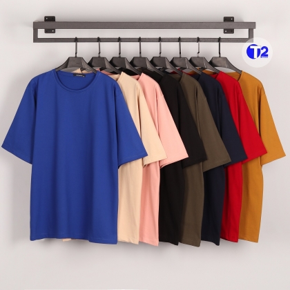تیشرت لانگ ساده (2669)