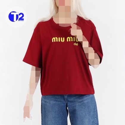 تیشرت کراپ باکسی میومیو (3372)