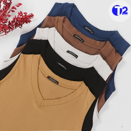 تاپ یقه هفت کرکره پک پنج رنگ اصلی (3370)