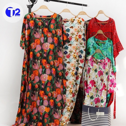 ساحلی نگار آستین کوتاه قد135سانت سه بعدی (3291)