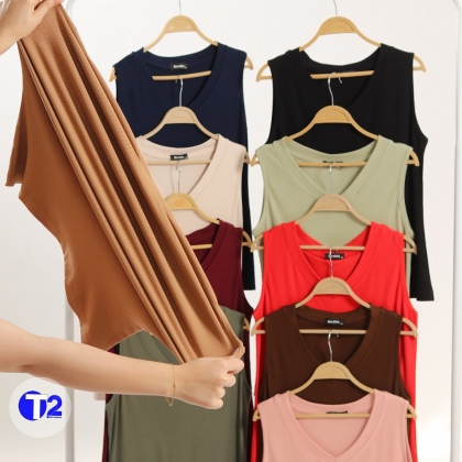 تاپ یقه هفت برشکا پک رنگی (3113)