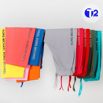 شلوارک پنبه لاکرا ورزشی  دوطرف چاپ لاتین(3255)