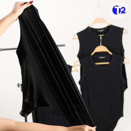 بادی برشکا حلقه ای پک تکرنگ مشکی (3503)