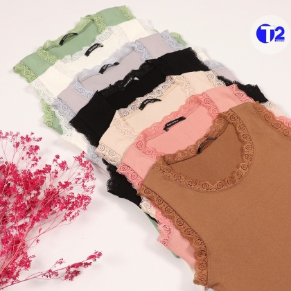 تاپ یقه گرد گیپوری (2858)