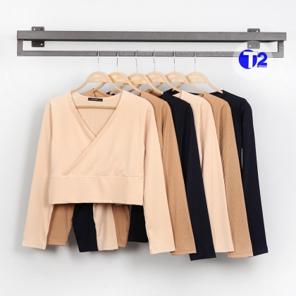 بلوز یقه کتابی رنگهای اصلی (3116)