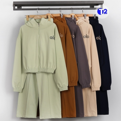 ست سویشرت شلوار الو زیپ دار پک دوم(3215)