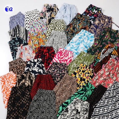 شلوارک نخی تایلندی بالازانو(2967)