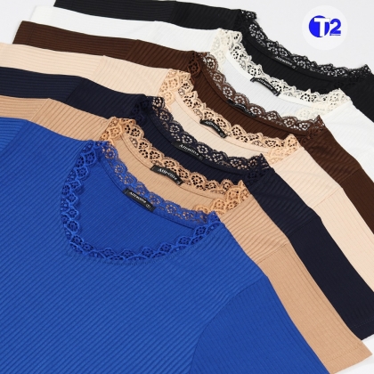 تیشرت یقه گیپوری (2947)