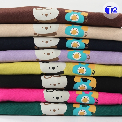 تیشرت پایین گره تلفن(3547)