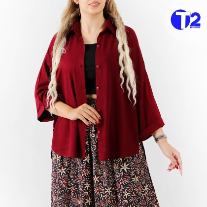 شومیز پیله دار قواره دار (3506)