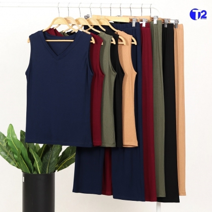 ست تاپ وشلوار کبریتی ریز برشکا (2987)