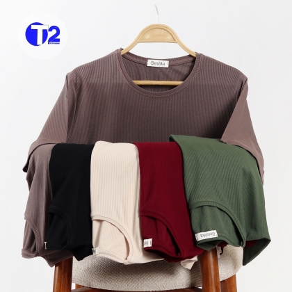 تیشرت بیگ سایز برشکا پنج رنگ اصلی (3265)