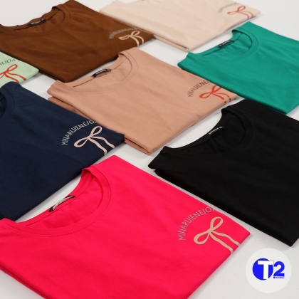 تیشرت باکسی  پاپیون (3315)