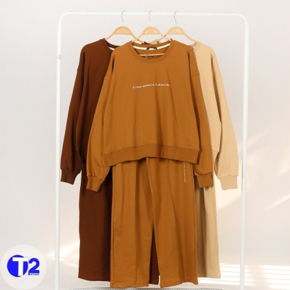 ست فول باکسی وشلواربگ یوردی (3272)