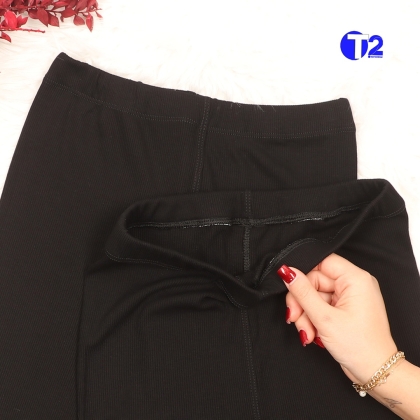 لگ کمر ساده تک مشکی کبریتی برشکا (3408)