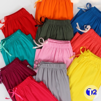 شلوارقواره معمول پنبه لاکرا مدادرنگی (3172)